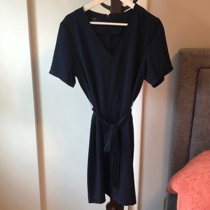 Brass Navy All Day Dress